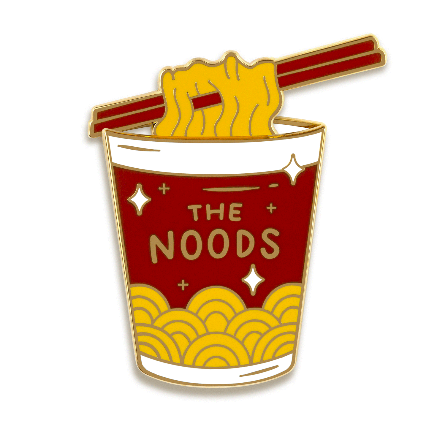 Instant Noods Enamel Pin by Occasionalish