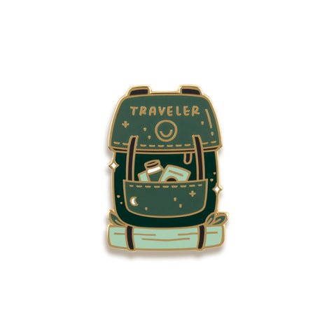 Traveler's Backpack Enamel Pin by Occasionalish