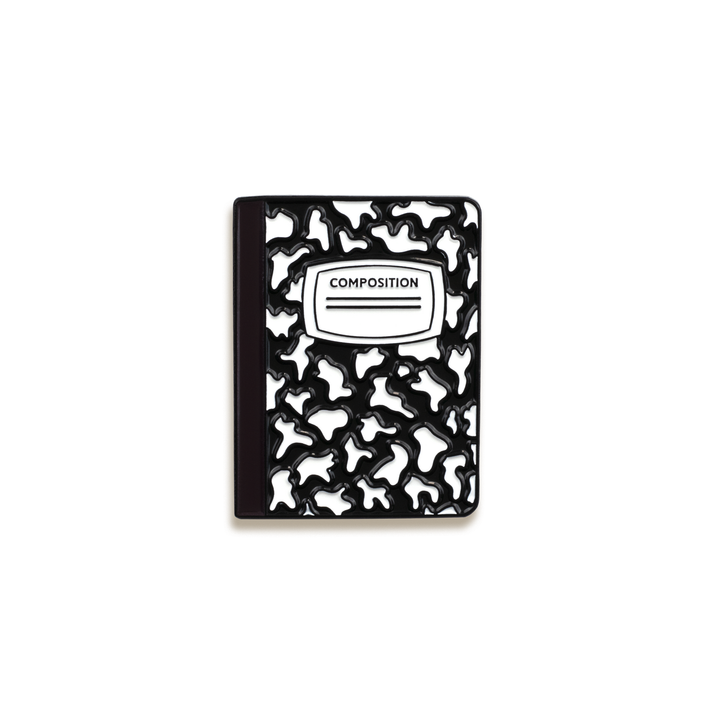 Composition Notebook Enamel Pin by The Wishing Well Workshop